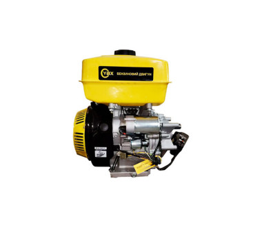 Двигатель 194FE — бензин (под шпонку диаметр 25 мм) (с понижающим редуктором 1/2) (22 л.с.) с электростартером — YBX