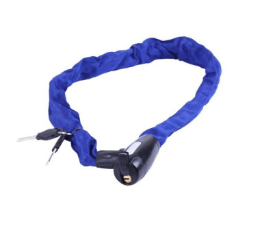 Замок протиугінний ланцюговий 6мм*900мм (під ключ) ZH-047