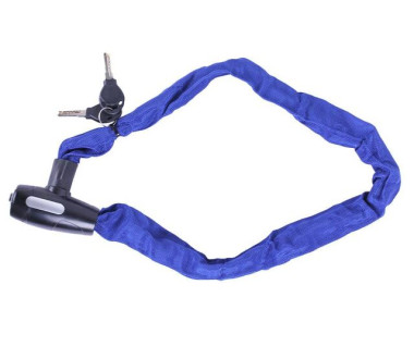 Замок протиугінний ланцюговий 6мм*900мм (під ключ) ZH-047