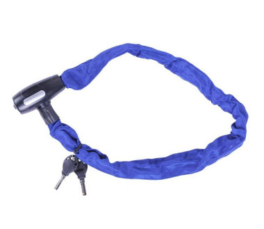 Замок протиугінний ланцюговий 6мм*900мм (під ключ) ZH-047