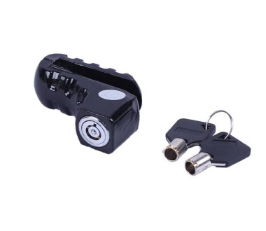 Замок протиугінний на гальмівний диск діаметр 5,5мм ZX7101