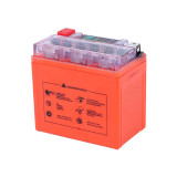 Аккумулятор гелевый, 5АH-YTX5L-BS, оранж., 114*70*106 мм, С ИНДИКАТОРОМ - OUTDO