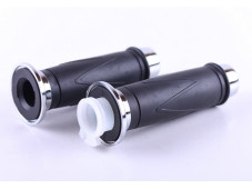 Ручки на кермо, хром, к-т: 2 шт. - 9D