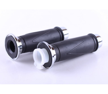 Ручки на кермо, хром, к-т: 2 шт. - 9D