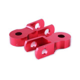 Подовжувач заднього амортизатора, к-т 2 шт.: 45 мм, червоний - AM