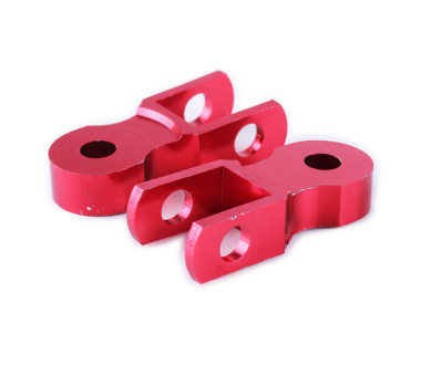 Подовжувач заднього амортизатора, к-т 2 шт.: 45 мм, червоний - AM