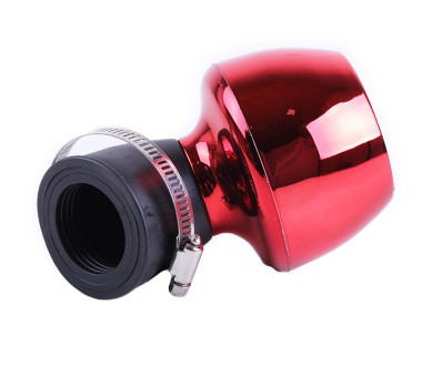 Фільтр нульовий "Турбіна" червоний Ø28 мм 45° - AM