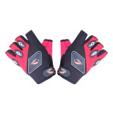 Мотоперчатки YM001-15 (короткі) червоні size L