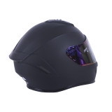 Шолом MD-813 чорний матовий, скло хамелеон size L - VIRTUE