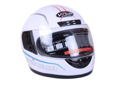 Шолом мотоциклетний інтеграл MD-А105 VIRTUE (білий глянсовий, size L)