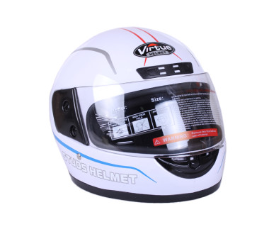 Шолом мотоциклетний інтеграл MD-А105 VIRTUE (білий глянсовий, size L)