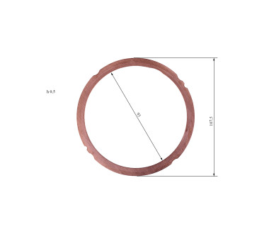 Прокладка головки циліндра метал - 192D