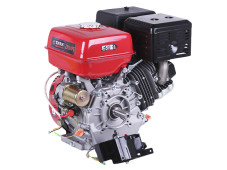 Двигун бензиновий з електростартером 194FE ТАТА бензин (під шпонку, 25 мм) 22 к.с.