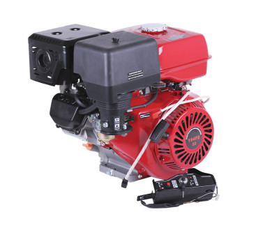 Двигун бензиновий з електростартером 194FE ТАТА бензин (під шпонку, 25 мм) 22 к.с.