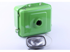 Бак паливний + фара, що виступає горловина - ZUBR original - 180N