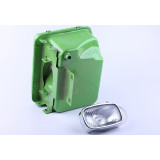 Бак паливний + фара, що виступає горловина - ZUBR original - 180N