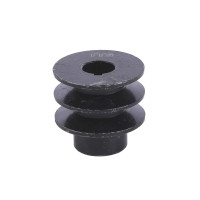 Шкив ремня ведущий 2 ручья (посадочный диаметр 19 мм) - 168F - TTG