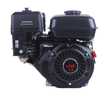 Двигун бензиновий 170F TT (з виходом валу під конус) 7 к.c.