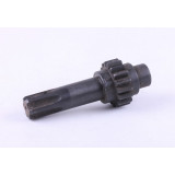 Вал з шестернею роздавальної коробки ведений (Z-17/Z-6) Jinma 240/244