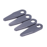 Ніж ріжучий "Крапля", к-т: 4 шт. - KRE 1100