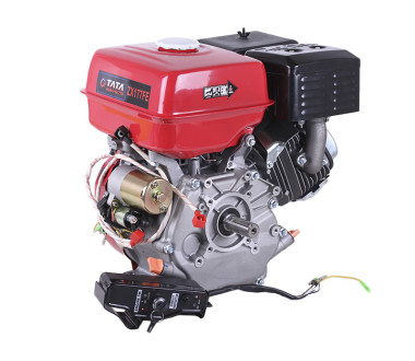 Двигатель бензиновый с электростартером 177FE ТАТА (выход вала под шпонку, 25 мм) 9 л.с.