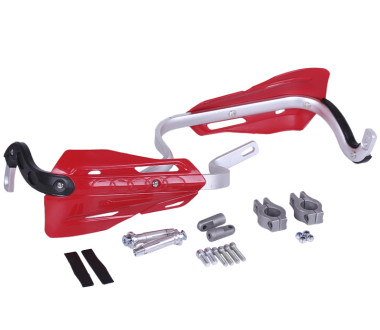 Захист рук універсальний з алюмінієвим каркасом (червоний)