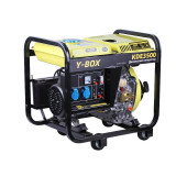 Генератор дизель KDE3500 YBX з двигуном 178F, 2.8/3.0KW, однофазний, 220V, підігрів палива