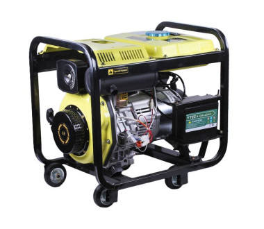 Генератор дизель KDE3500 YBX з двигуном 178F, 2.8/3.0KW, однофазний, 220V, підігрів палива