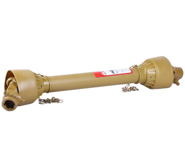 Вал карданний 6*6 шліців, 770 мм, перетин-трилимонник, з кожухом