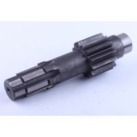 Вал КПП №5 L-227 мм Z-6/13 Xingtai 24B, Shifeng 244, Taishan 24