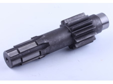 Вал КПП №5 L-227 мм Z-6/13 Xingtai 24B, Shifeng 244, Taishan 24