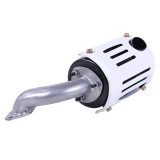 Глушитель с коленом SH (Zubr) - 180N