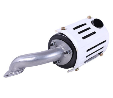 Глушитель с коленом SH (Zubr) - 180N