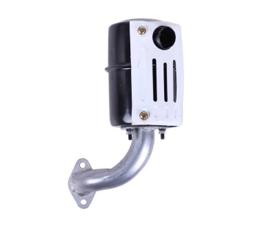 Глушитель с коленом SH (Zubr) - 180N