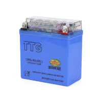 Аккумулятор гелевый TTG 12N5L-BS 5АH 119×60×129 мм синий, с индикатором, Active