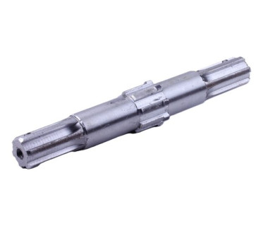 Вал вторинний редуктора фрези YBX, L-255 мм, Z-6