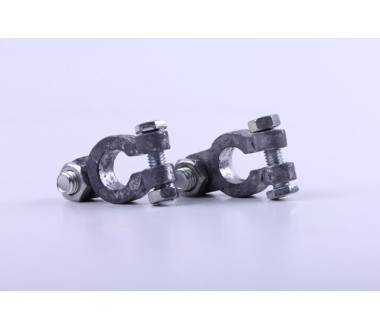 Клеми TT AGRO MOTO на дизельний двигун 180N/195N, к-т 2 шт.: "+ Ø-13/14мм/- Ø-13/12мм"
