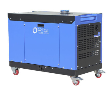 Генератор бесшумный дизельный TΛTΛ JM9000TD 6.0/6.5KW (однофазный, со свечой накала)