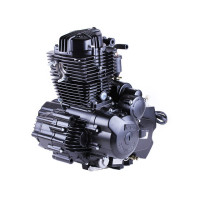 Двигун CG 250/CG250-B TАТА на мотоцикл ZONGSHEN (оригінал) (з повітряним охолодженням, бензиновий), механіка + балансувальний вал, 5 передач