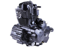 Двигун CG 250/CG250-B TАТА на мотоцикл ZONGSHEN (оригінал) (з повітряним охолодженням, бензиновий), механіка + балансувальний вал, 5 передач
