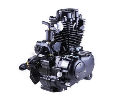 Двигатель CG 250/CG250-B ТАТА на мотоцикл ZONGSHEN (оригинал) (с воздушным охлаждением, бензиновый), механика + балансировочный вал, 5 передач