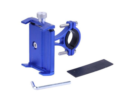 Тримач телефону (кріплення на кермо) HFCM-13 алюміній синій