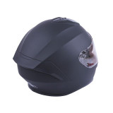 Шолом MD-813 чорний матовий, прозоре скло size M - VIRTUE