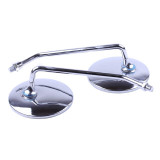 Дзеркала круглі хром М10, к-т: 2 шт. - Альфа YBX