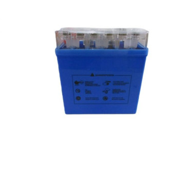 Акумулятор гелевий TTG 12N5L-BS 5АH 119×60×129 мм синій, з індикатором, Active