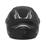 Шлем для мотоцикла, скутера 557 Thorn Black TTG интеграл (черный с серым, One Size 54-61 см)