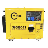 Генератор дизельний S9000DGS 6.0/6.5KW (однофазний+свічка розжарювання) YBX, безшумний