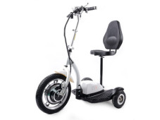 Електросамокат із сидінням (сидіння - спинка) (білий) T06-1 36V350W 12AH - SM