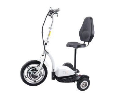 Електросамокат із сидінням (сидіння - спинка) (білий) T06-1 36V350W 12AH - SM