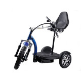 Електросамокат із сидінням (сидіння - спинка, передній амортизатор) (синій) T06-3 48V500W 12AH - SM